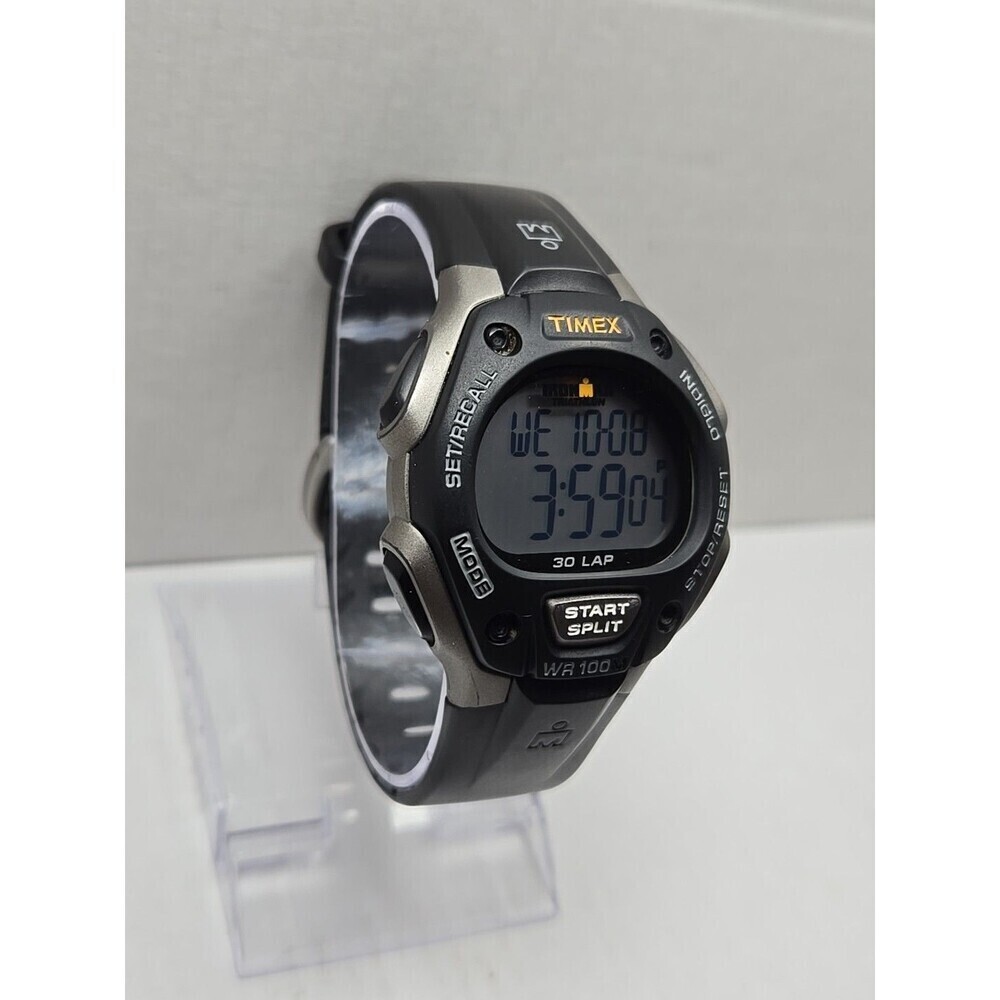 Timex Ironman Classic 30 Lap Watch 40mm Indiglo WR100M New Battery Quartz Mens - Picture 3 of 13
